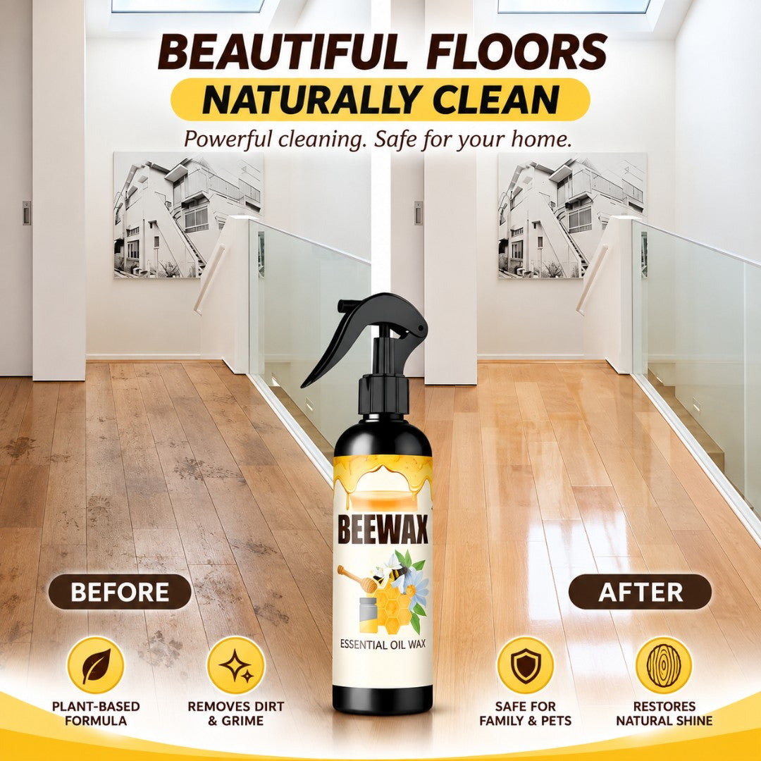BeeWax Natural Furniture Polish & Cleaner Spray (Buy 1 Get 1 Free)