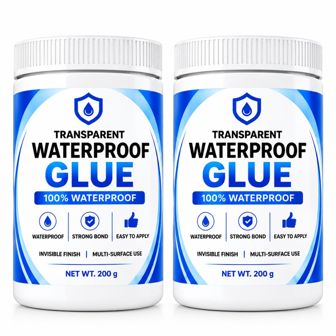 Transparent Waterproof Glue  Free Brush (Buy 1 Get 1 Free)